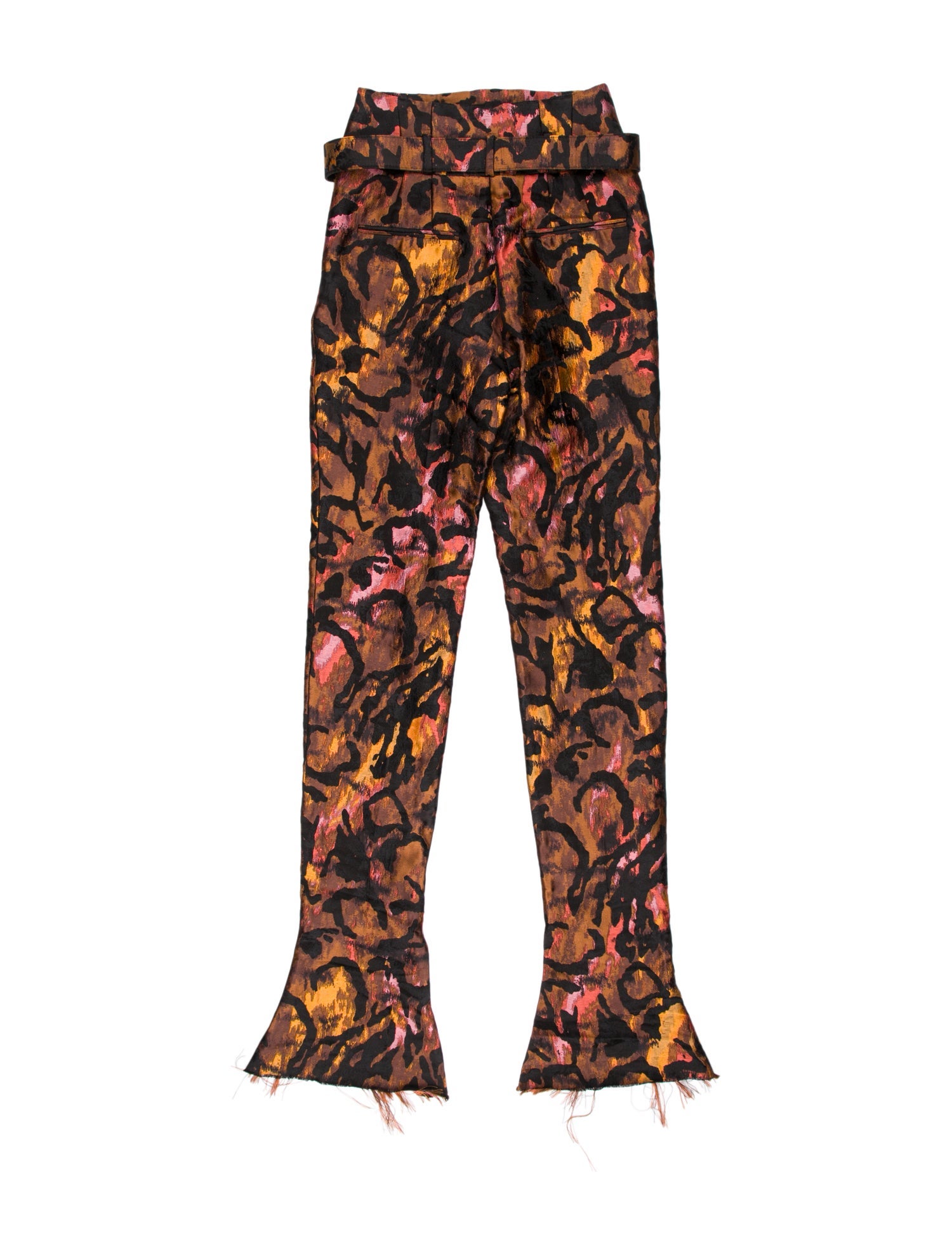 Tom Ford Printed Wide Leg Pants